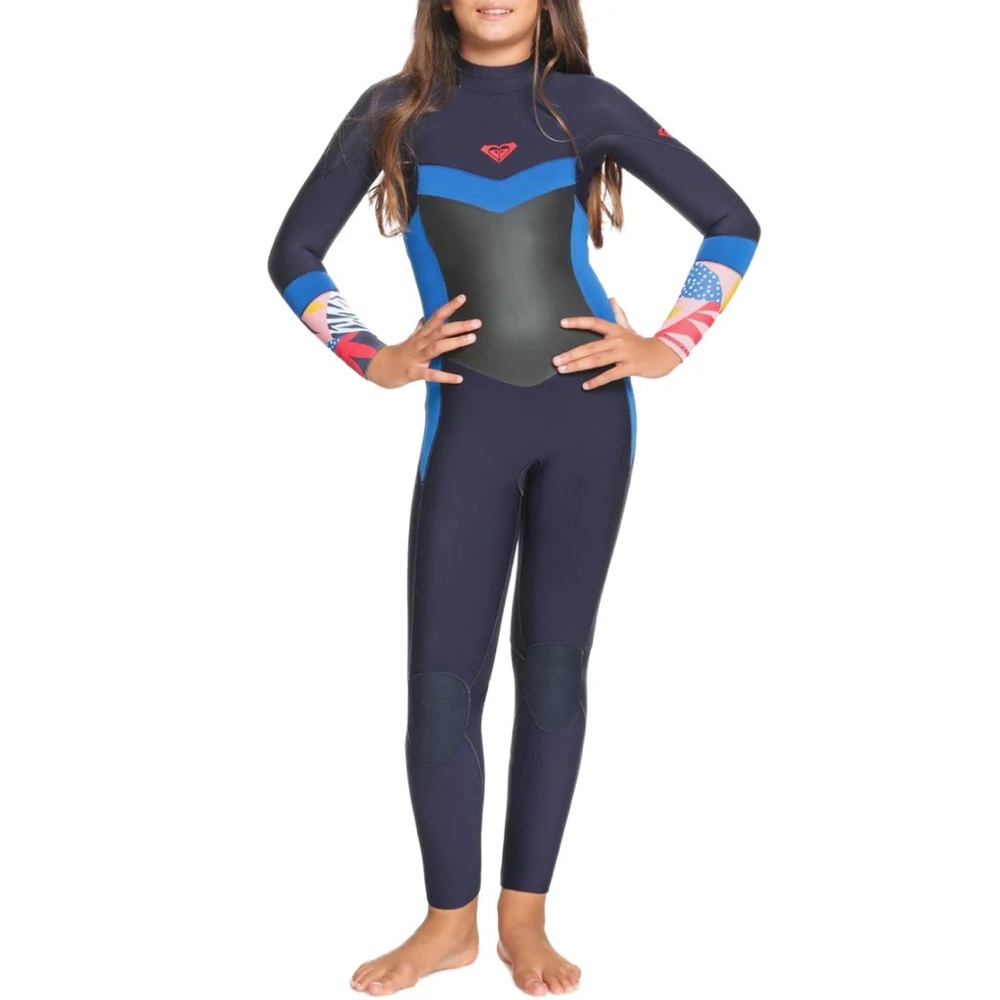 Roxy girls wetsuit size 16 girls, 4/3 synchro NWT